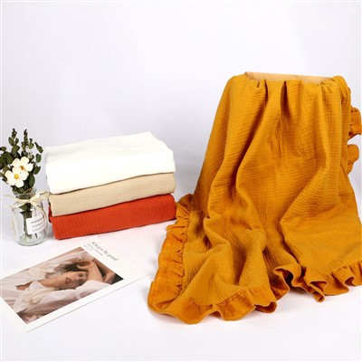 Blanced swaddle rhwyllen